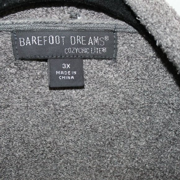 Barefoot Dreams CozyChic Lite Open Front Cardigan Island Wrap 903 Plus 3X H11996 - Picture 5 of 8